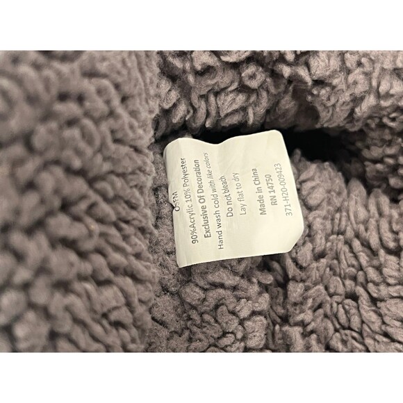 Baby Boys 0-12 month Blue White Fleece Bomber Hat Toddler - Picture 5 of 5